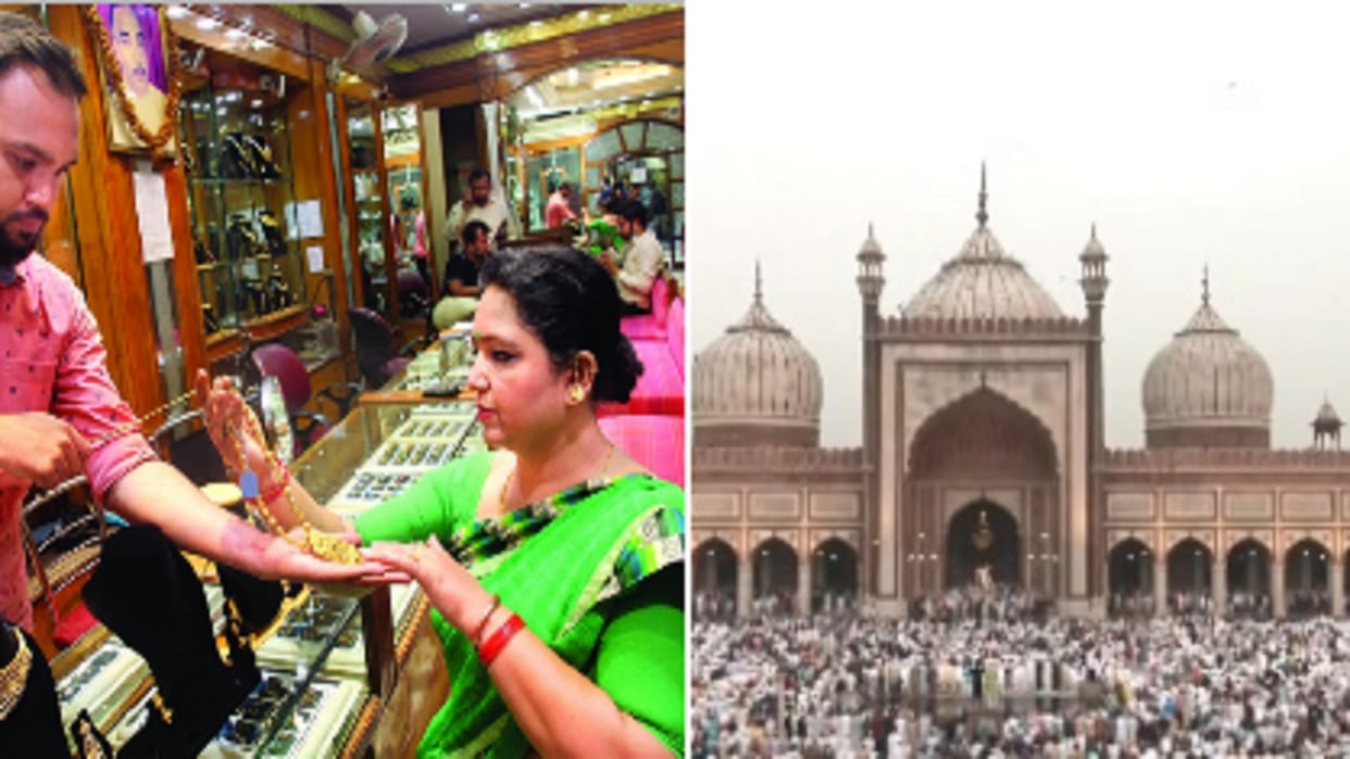 Akshay Tritiya and Eid celebrations in Delhi markets, security beefed up in national capital
