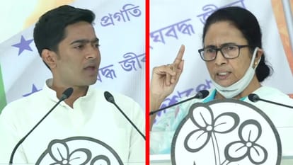West Bengal TMC alleged Rift Mamata Banerjee Abhishek Meeting Veteran leaders take swipe