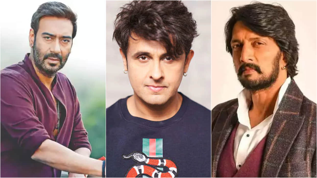 Singer Sonu Nigam Reacts On Ajay Devgn And Kiccha Sudeep National Language Controversy