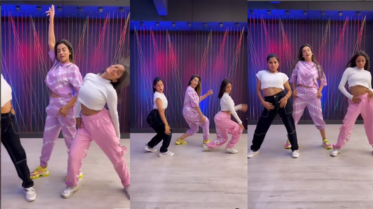 Bhojpuri actress Akshara Singh gracefully dances on the song Crazy Kiya Re see video