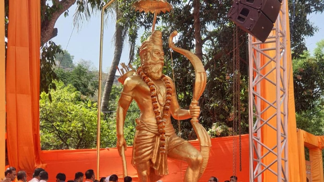 Unveiling the statue of Lord Parashuram: CM Shivraj said his character will be taught in schools