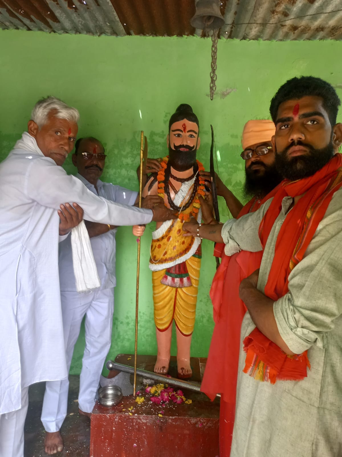 Celebrated the birth anniversary of Lord Parshuram with great pomp