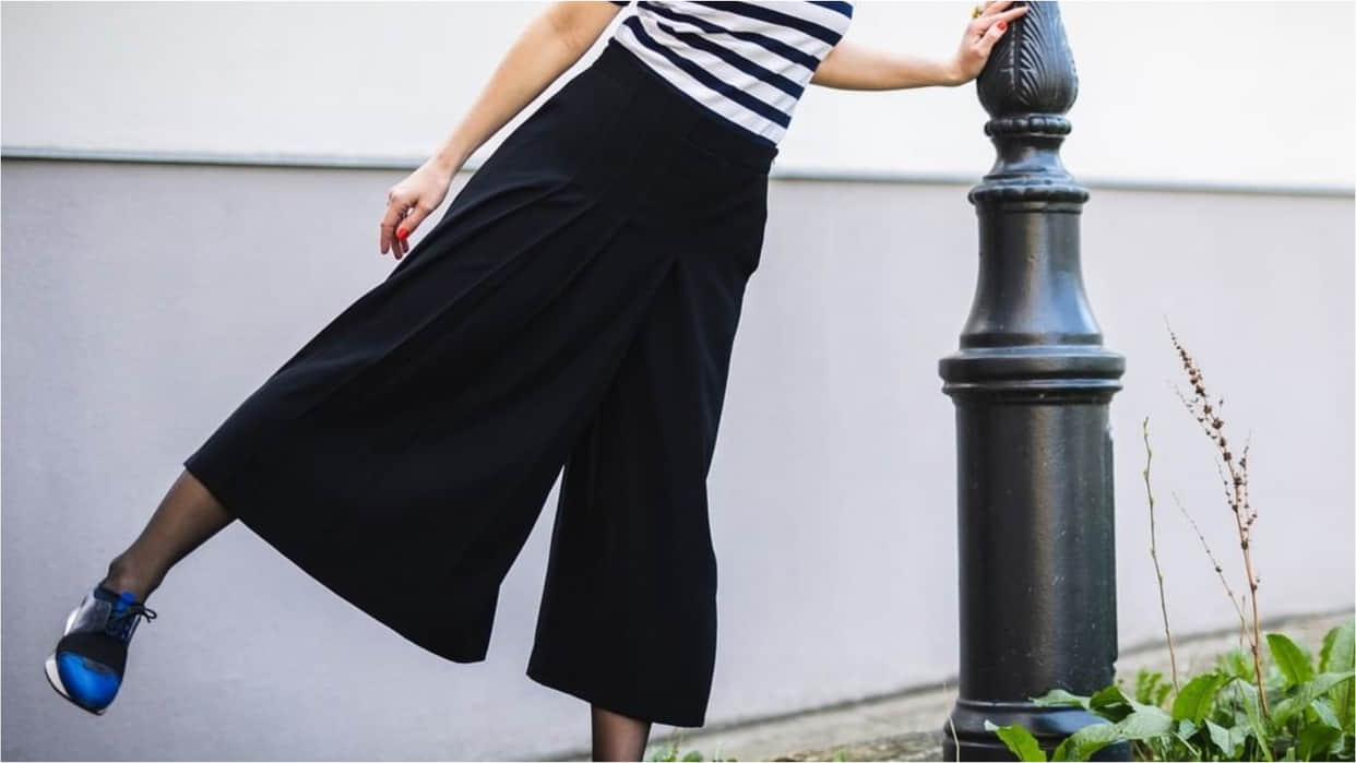 summer fashion get trendy comfort look in culottes with style