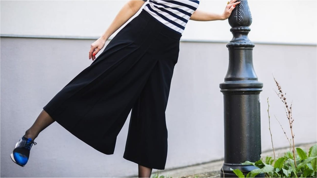 summer fashion get trendy comfort look in culottes with style