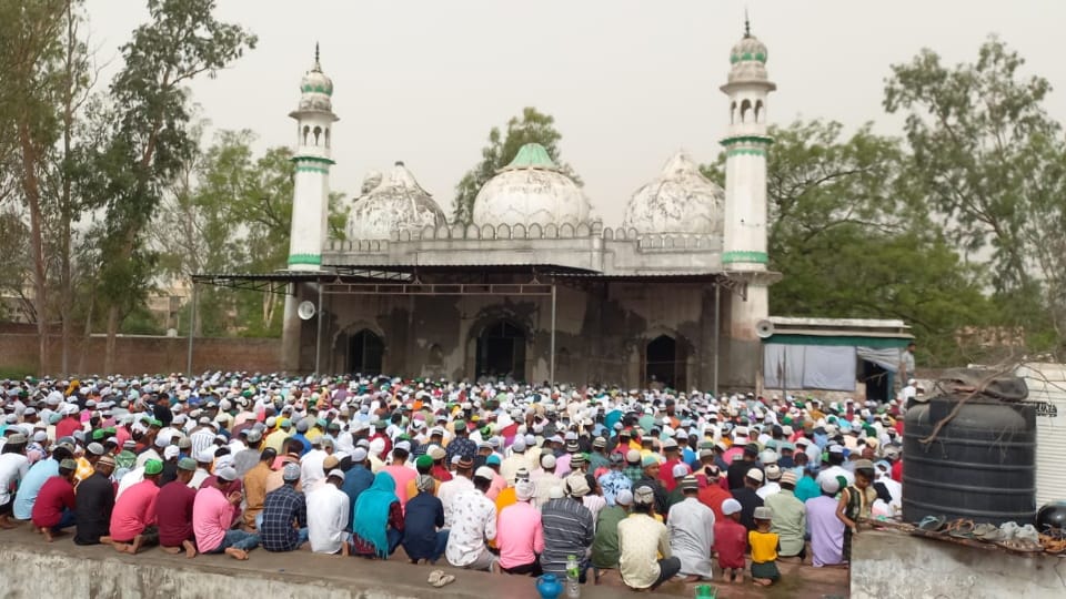 Eid celebrated in Jhajjar