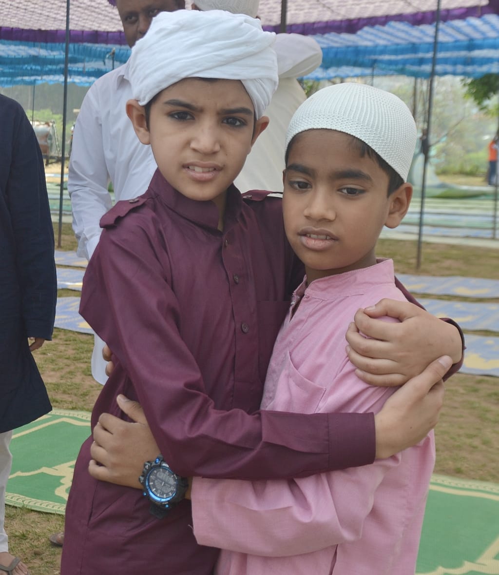 muslim communities celebrated edulfitter in sirmaur district on 3rd may2022