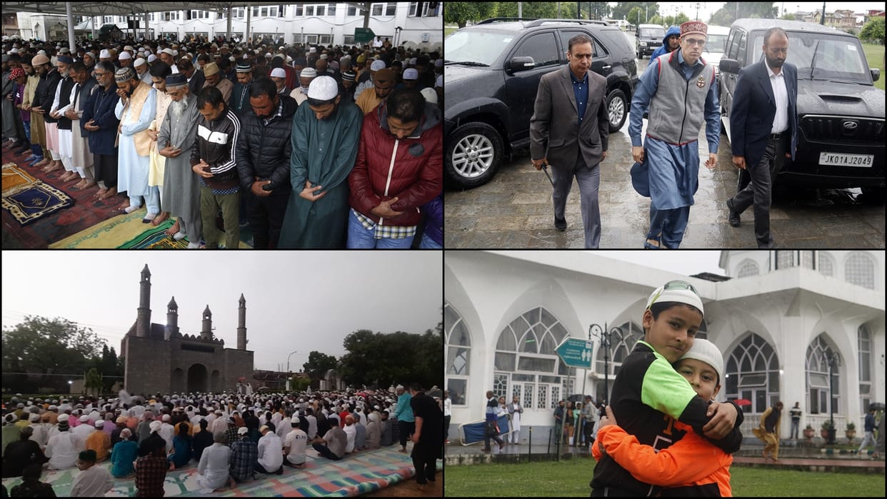 Jammu Kashmir Eid festival being celebrated Lt Governor congratulated people