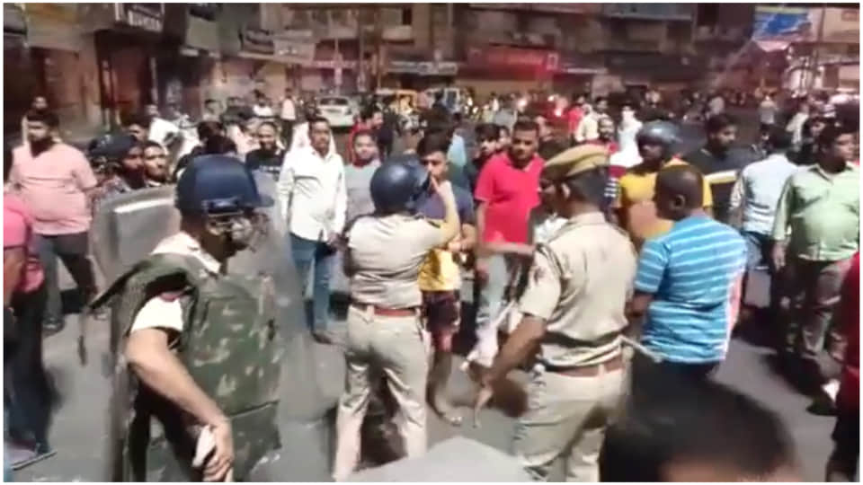 Violence in rajasthan photos of clash between two communities in Jodhpur on eid and akshaya tritiya