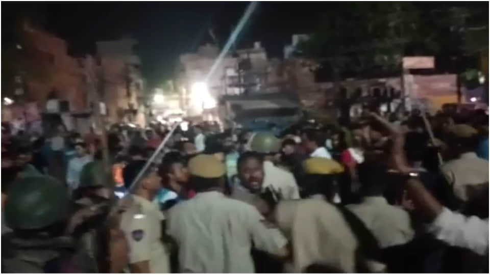 Violence in rajasthan photos of clash between two communities in Jodhpur on eid and akshaya tritiya