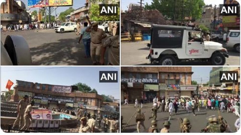 Jodhpur Violence Clashes Between Two Communities Before Eid and Akshaya Tritiya Dispute Started Over Flag Internet Service Shutdown