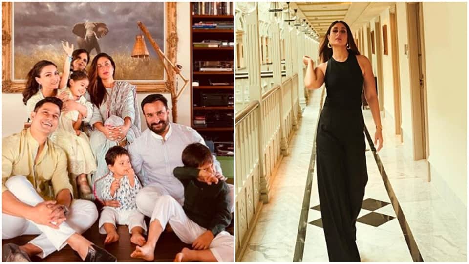 kareena kapoor did not get the perfect picture on eid with pataudi family