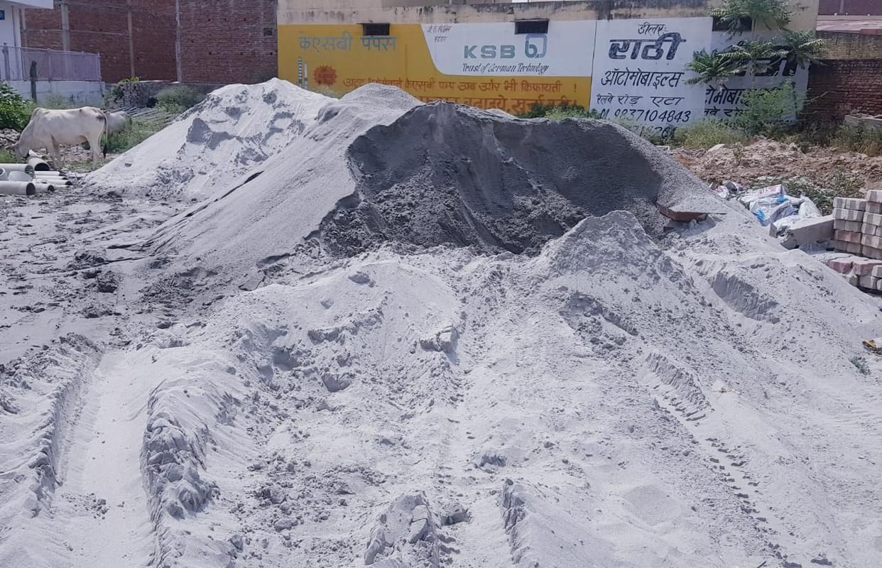 Kali River: Supply of sand going in government projects also