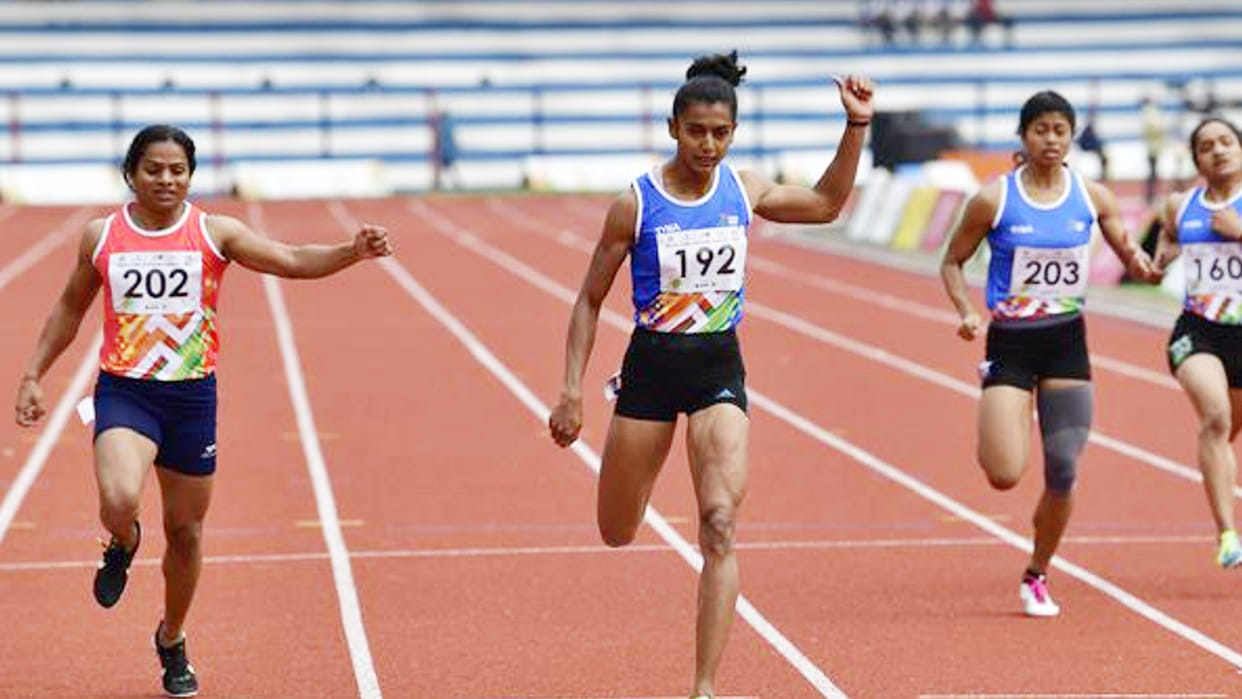 Khelo India Games: 19-year-old Priya won gold by defeating veteran Dutee Chand in 200 meters race