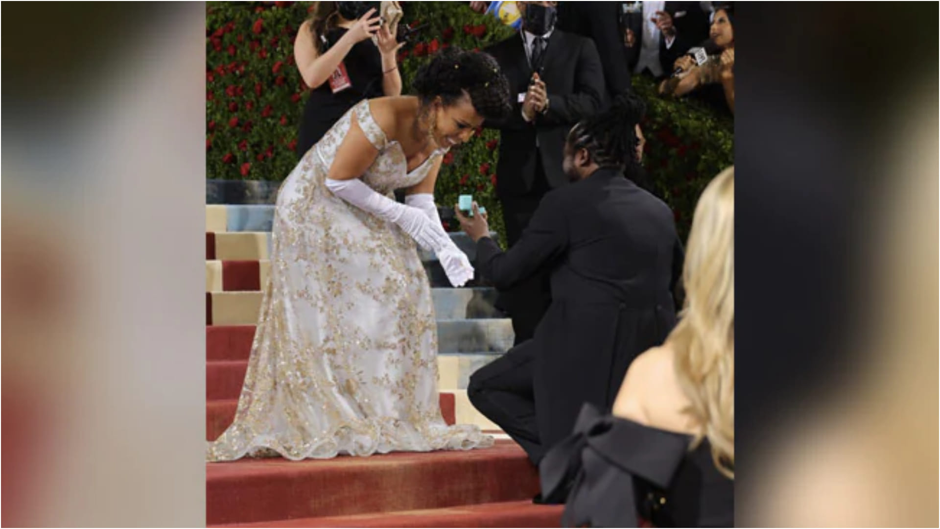 Met Gala 2022: Rihanna Statue with baby bump at met gala and laurie Cumbo gets a proposal on red carpet