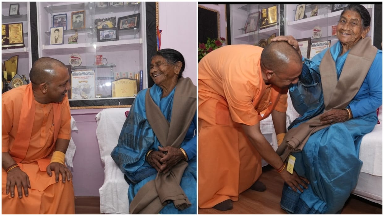 Lucknow: Munawwar Rana shared the picture of CM Yogi, wrote two lines emotional lines