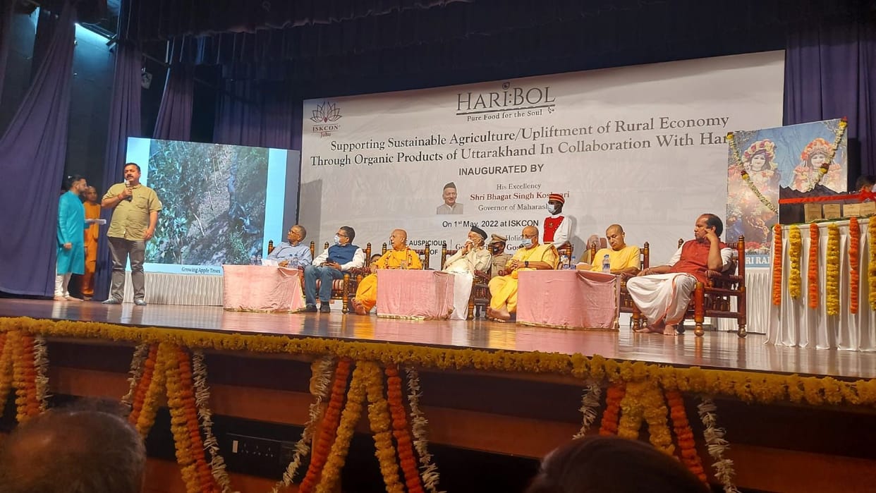 Organic Products From Ranikhet Will sold In Iscon Temple