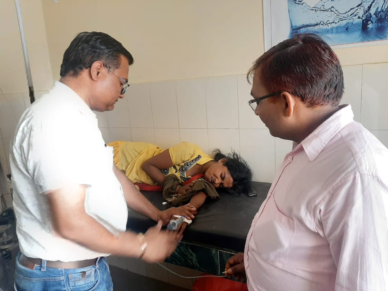 Snake bitten the girl, treatment in CHC