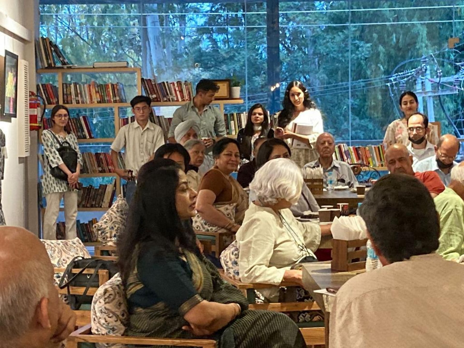 Celebrities attend 'Meet the Author' event, Senior Writer and Journalist Raj Kanwar talks about his Reading Habit