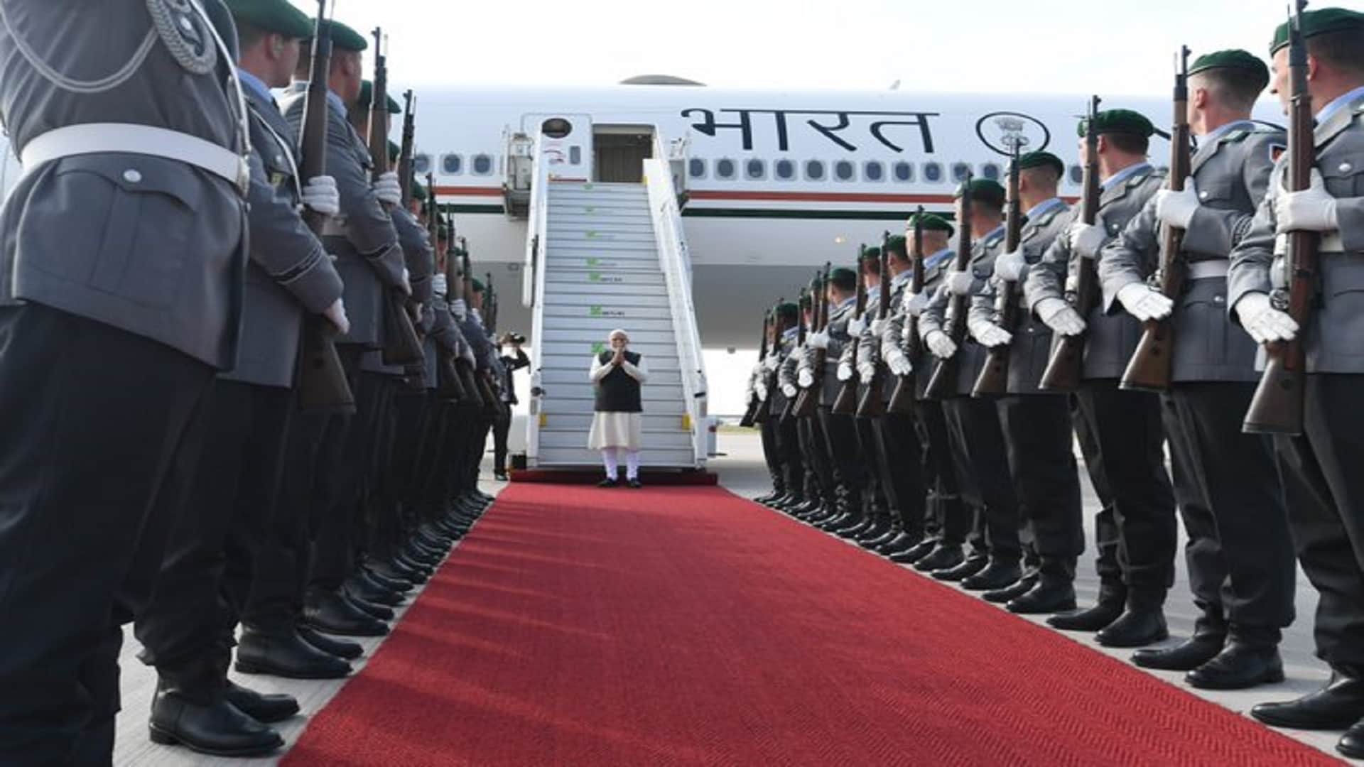 PM Modi Denmark visit Prime Minister of Denmark reached the airport to receive PM Modi see photos