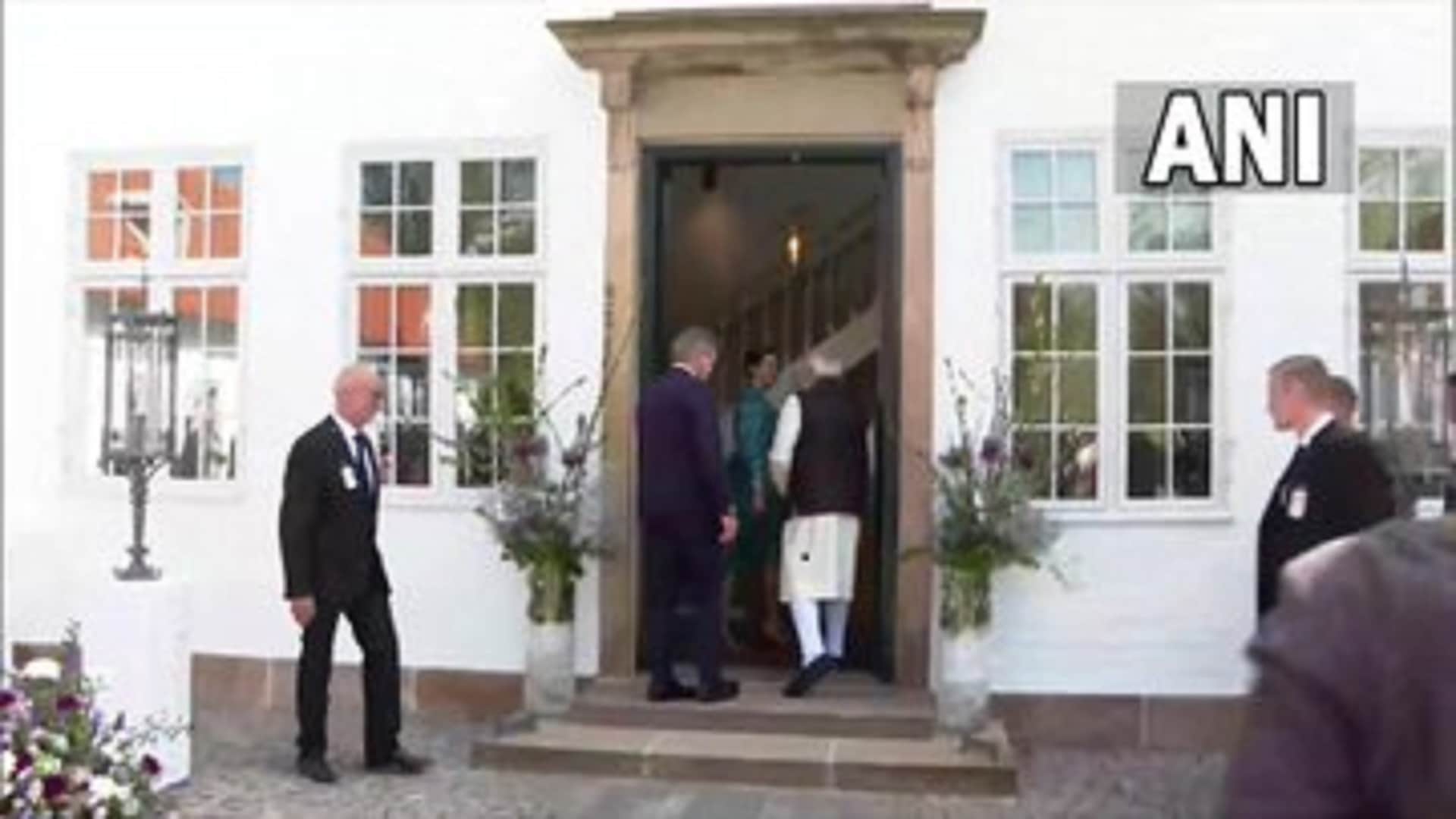PM Modi Denmark visit Prime Minister of Denmark reached the airport to receive PM Modi see photos