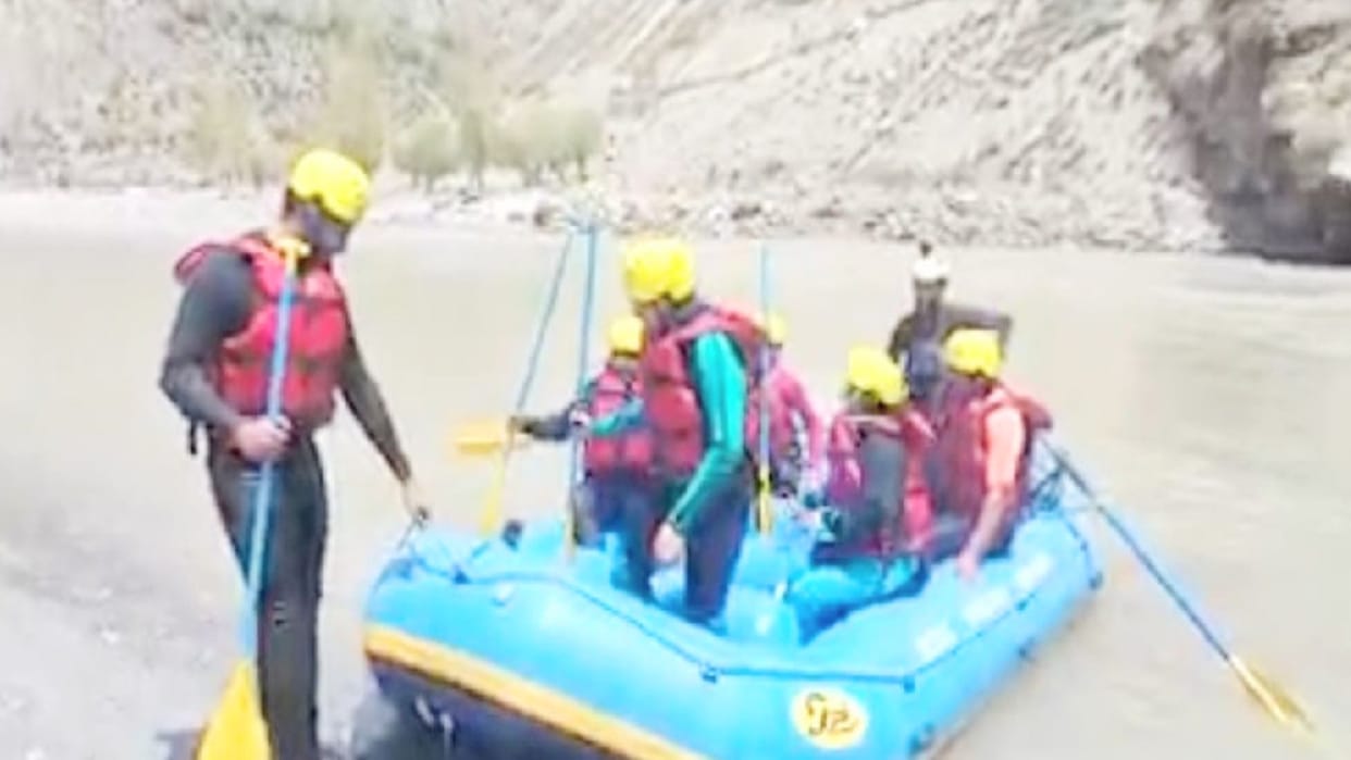 Water Sports: Now take the thrill of river rafting in the waves of Chandrabhaga