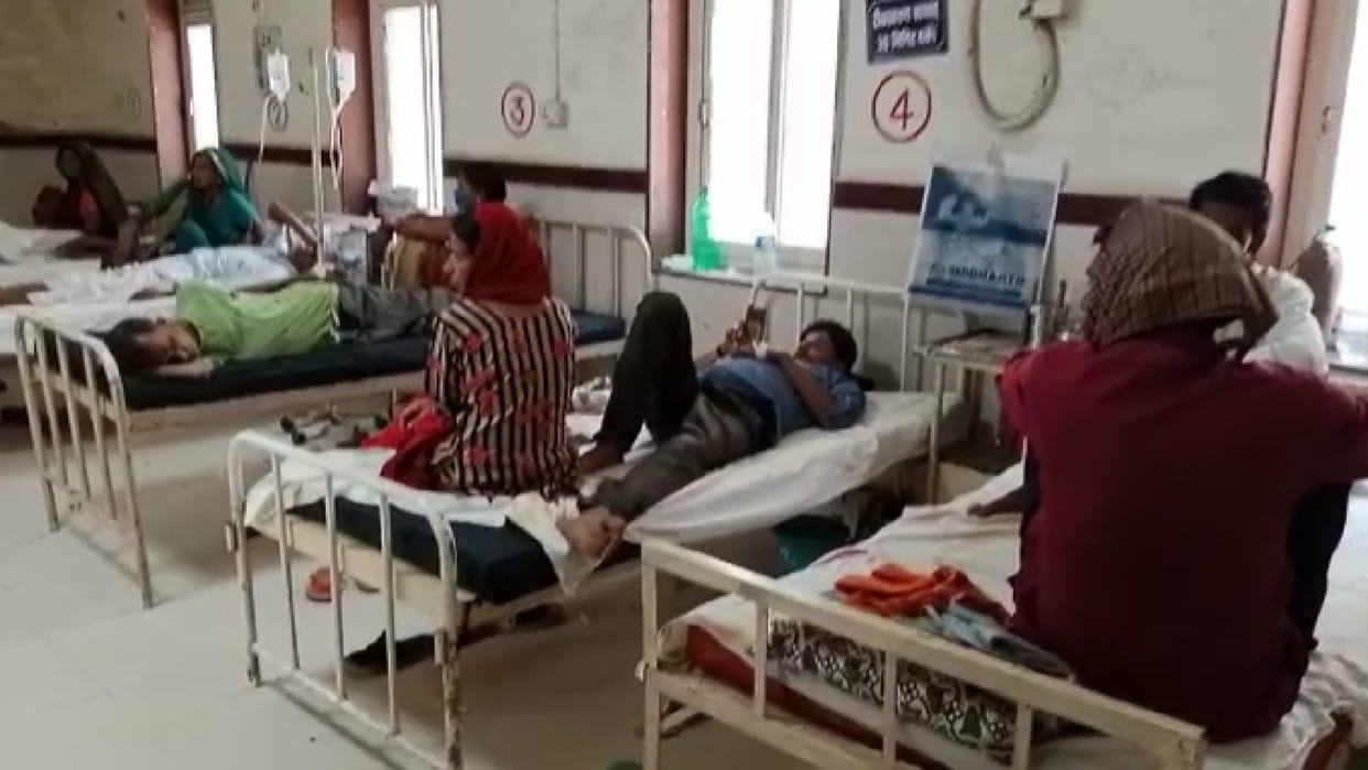 Increase in number of patients in Shivpuri, bad condition of health services in district hospital