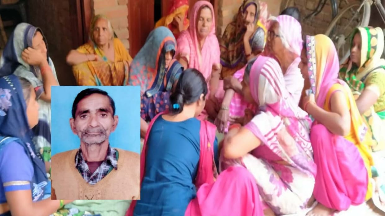 Man suicide by hanging from a tree in bijnor UP,left a note for CM Yogi adityanath