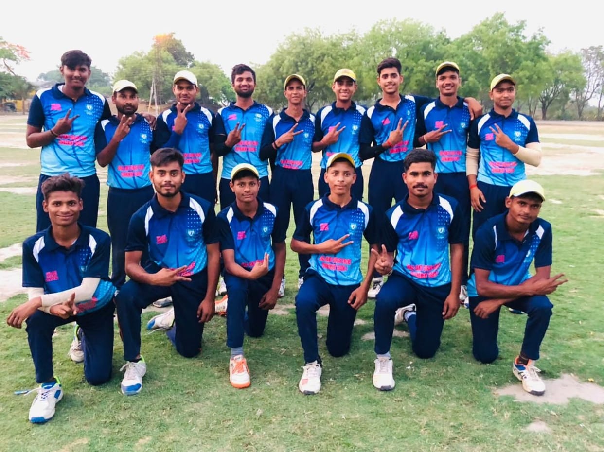 Gurjar and Chaudhary Academy won the one-sided match