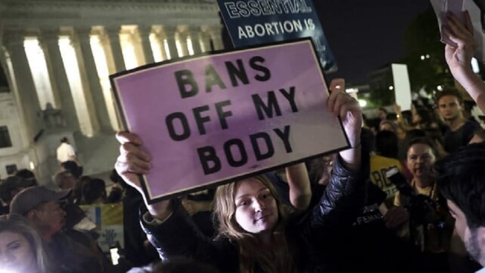 America: Preparing to end abortion rights, Supreme Court will Overturn 50-year-old decision, demonstration begins