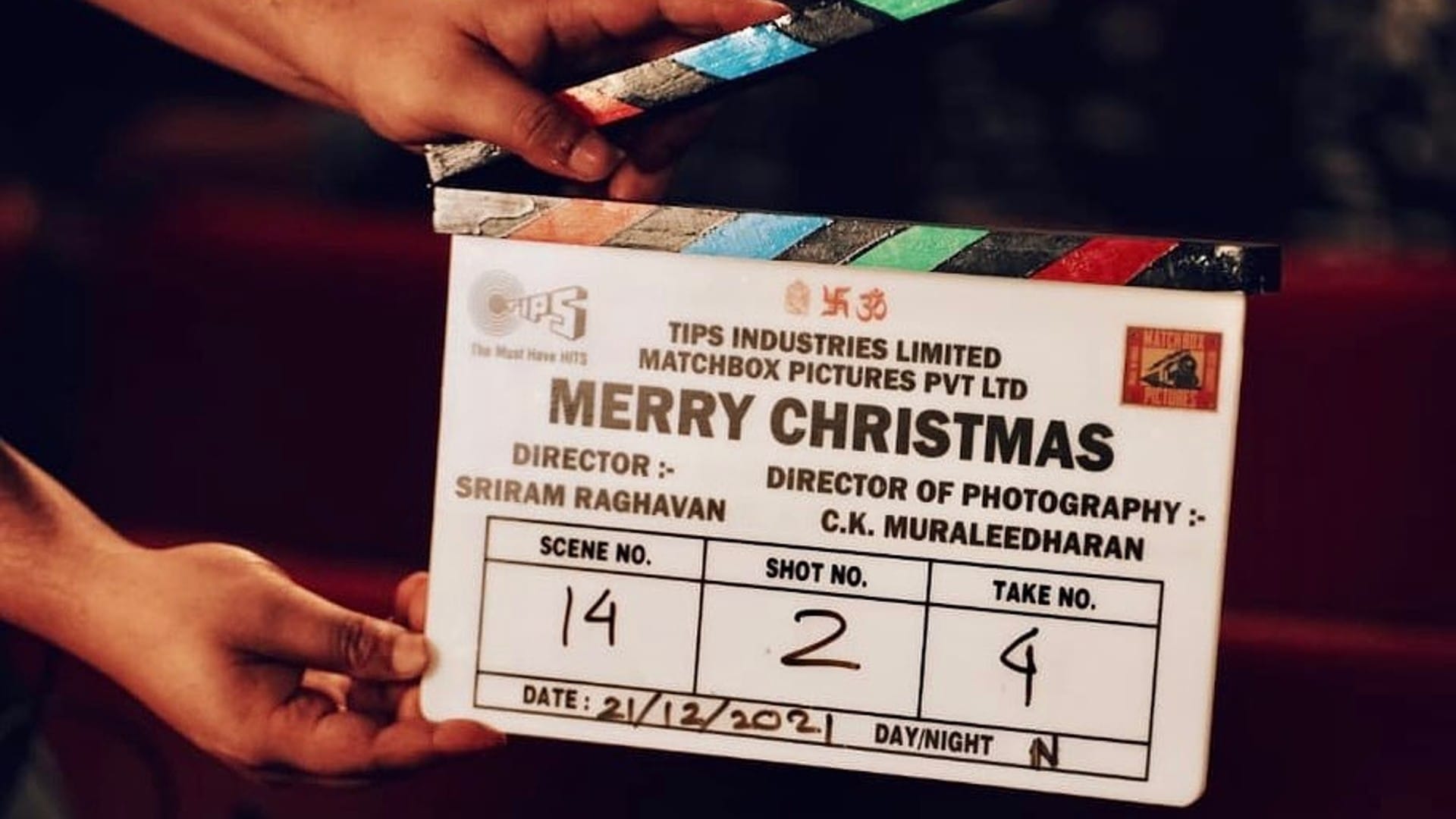 Phone Bhoot actress Katrina Kaif shares bts Photos From Film Merry Christmas Starring Vijay Sethupathi