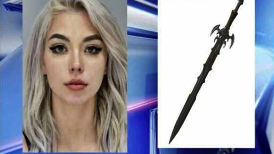 woman die while trying to catch a sword with her vagina as reported screenshot of a news headline circulated on social media