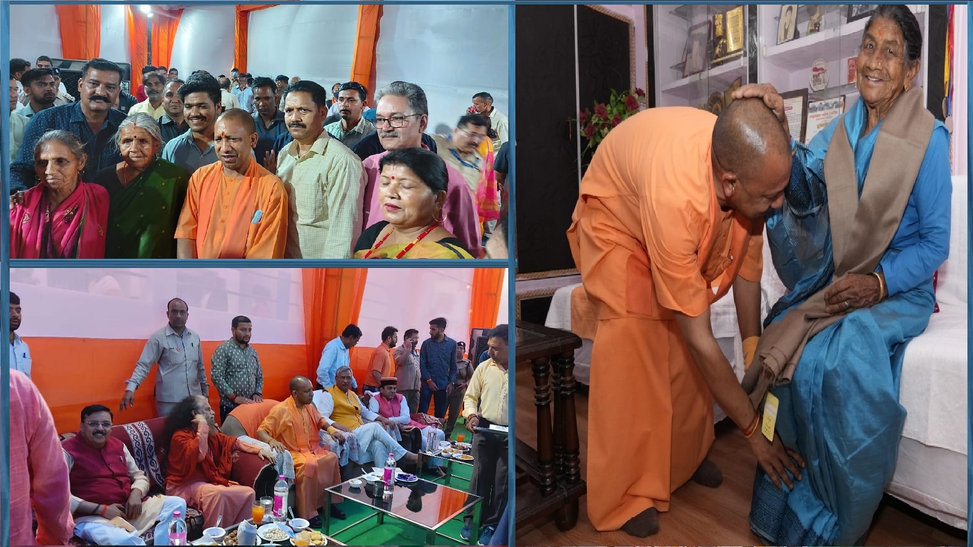  CM Yogi Adityanath Second day of Uttarakhand tour, will stay in his village today, See Photos