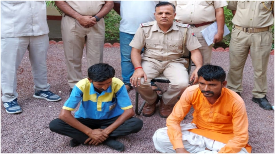 story of robbery of 3.54 lakh in Barmer is false two arrested