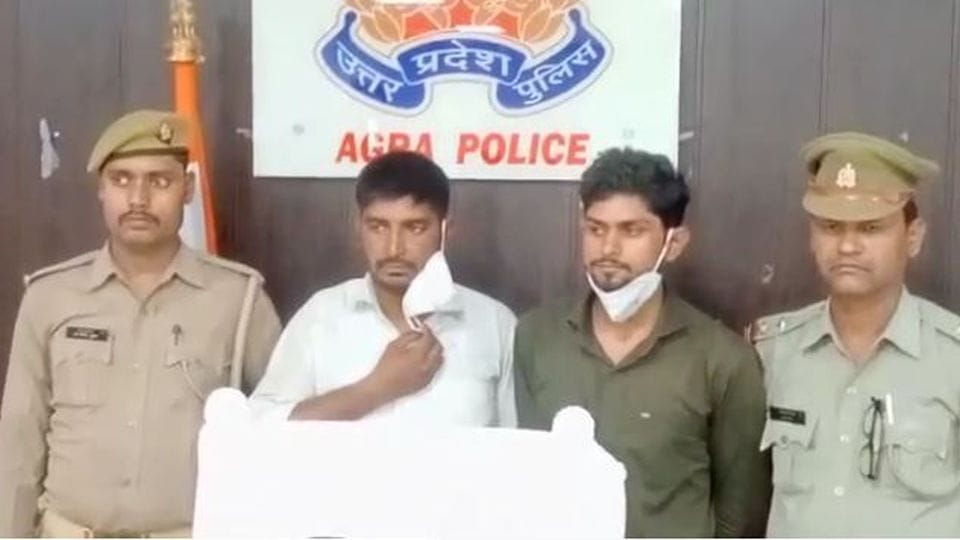 Police rescue kidnapped teenager who kidnapped by two friends in agra