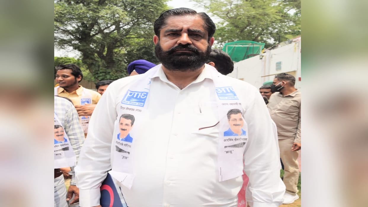 Himachal Congress General Secretary Aninder Singh joins Aam Aadmi Party