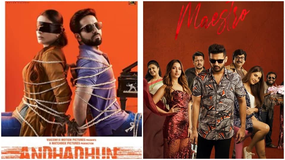 bollywood movies that has been remake in south cinema