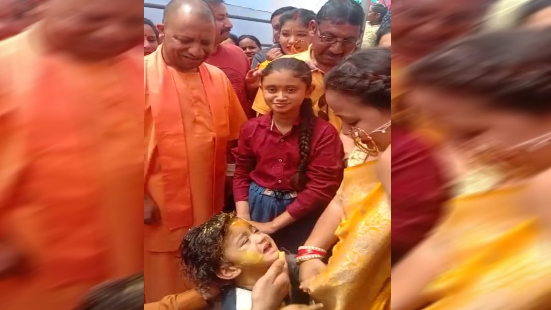 CM Yogi Adityanath Second day of Uttarakhand tour, Panchur Village, mundan sanskar,   See Photos