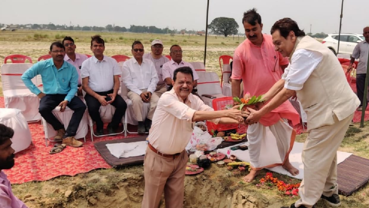 Bhoomi Pujan of UP first crockery plant in Gida