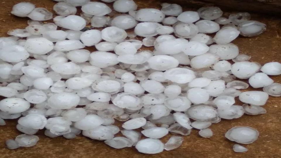 weather change after rain and hailstorm with thunderstorm in Etah Mainpuri