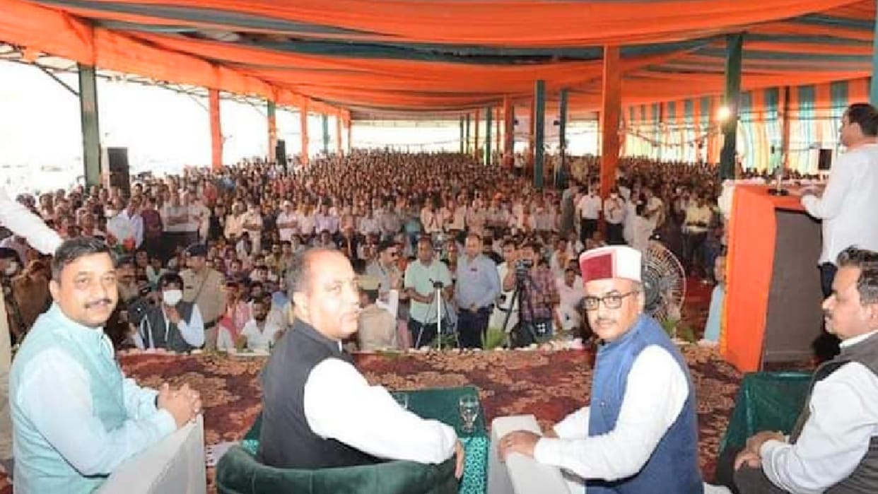 CM Jairam thakur statement: If the government is repeated, then the industries that have migrated will bring back