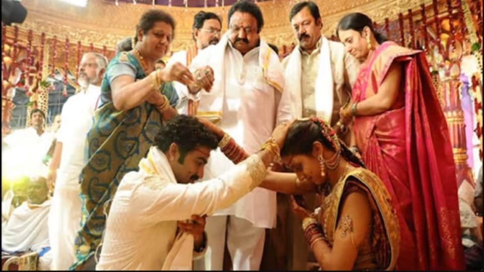 Jr NTR lakshmi pranathi Wedding Anniversary 100 crore spent couples marriage