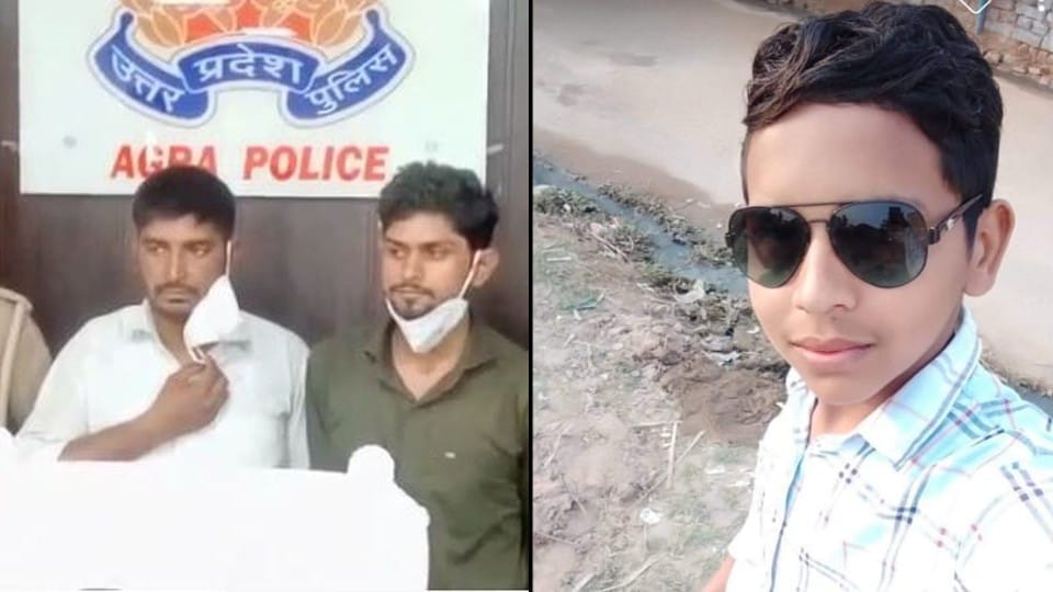 Police rescue kidnapped teenager who kidnapped by two friends in agra