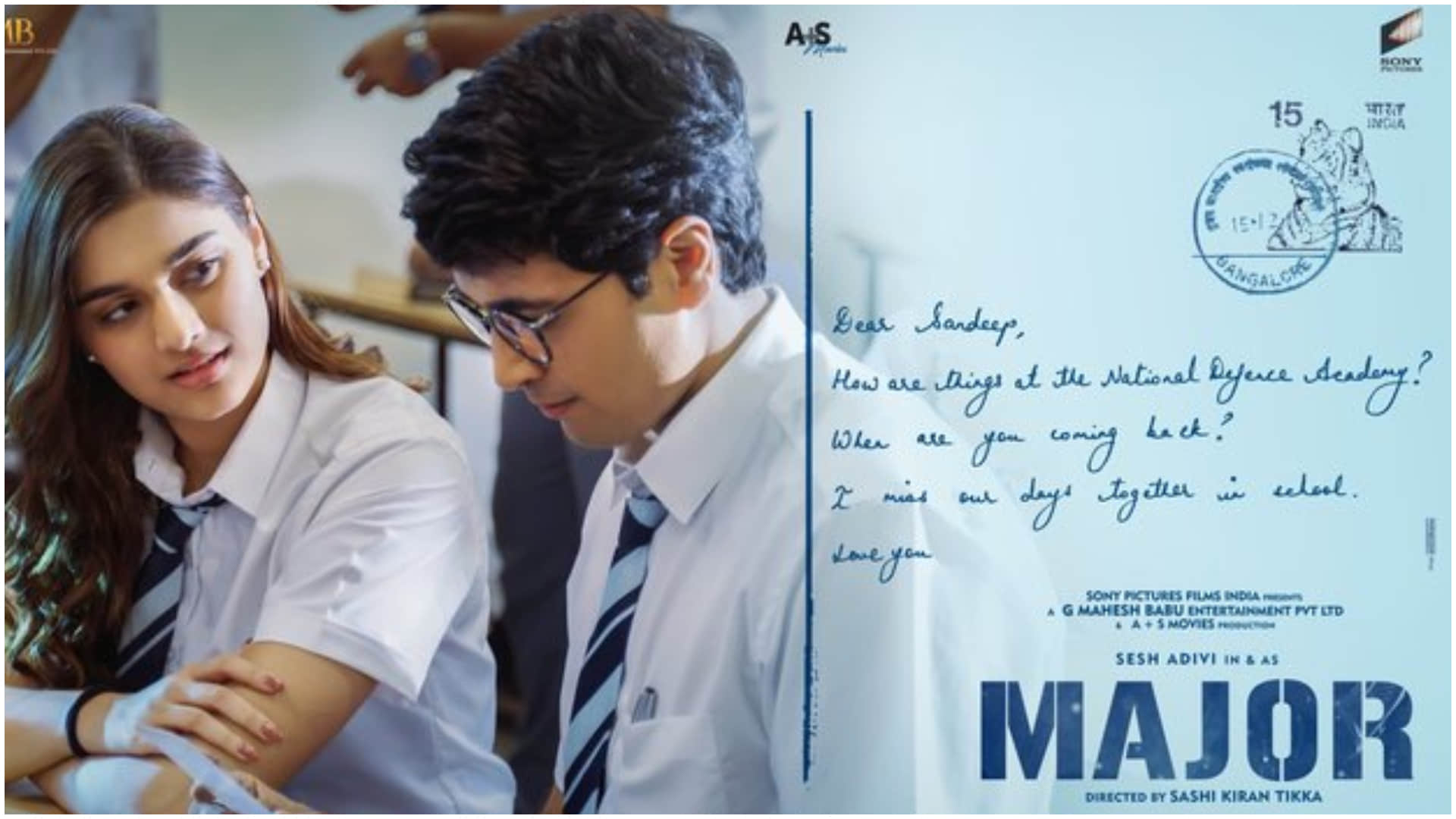 The trailer of Adivi Sesh Starrer Major will be released on 9 may, the film will tell the story of Martyr Major Sandeep Unnikrishnan