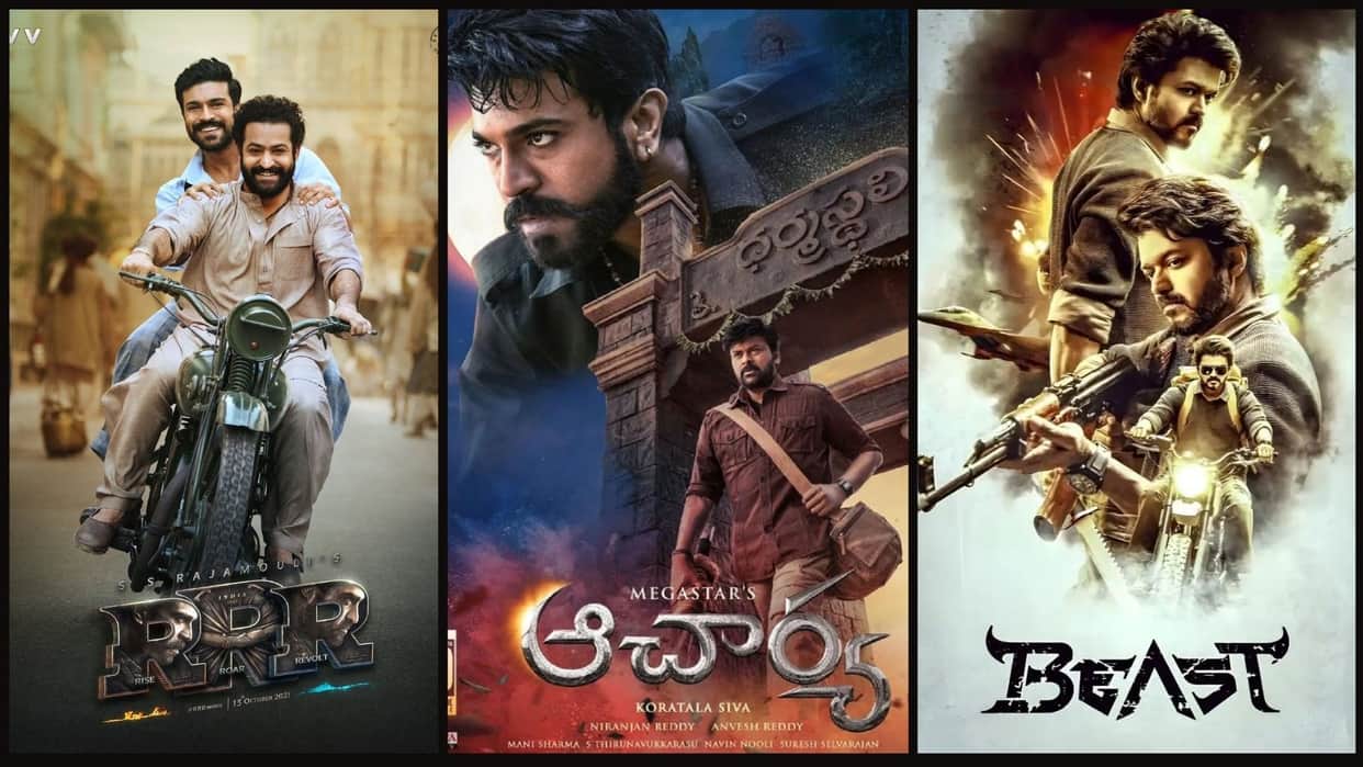 OTT Release: Thalapathy Vijay Beast, ram charan and jr ntr RRR Chiranjeevi Acharya will release on Netflix ZEE5