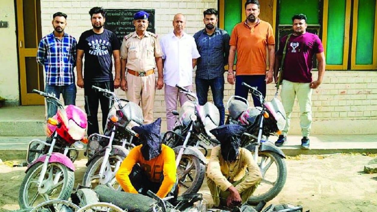 CIA Kalanwali police team busted interstate thief gang in Sirsa of Haryana