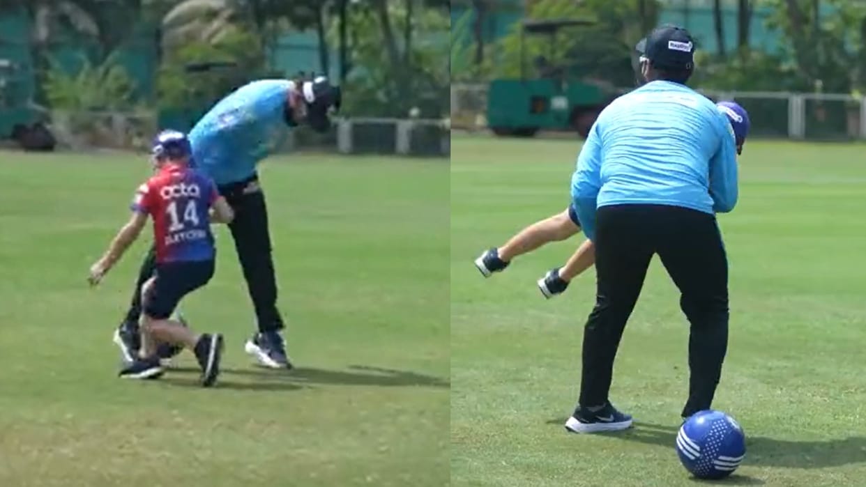 Ricky Ponting son Fletcher beats Rishabh Pant in Football Watch Video
