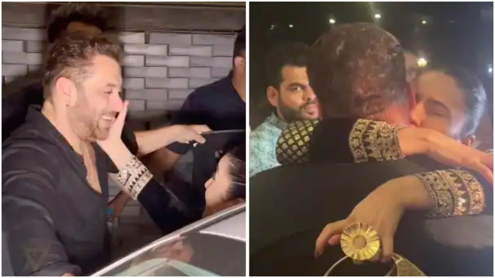 Salman Khan came to drop Shehnaaz Gill to her car at Arpita Khan and Aayush Sharma Eid Party 2022
