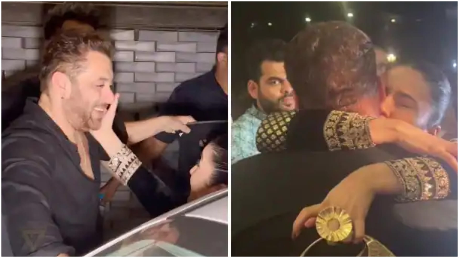 Salman Khan came to drop Shehnaaz Gill to her car at Arpita Khan and Aayush Sharma Eid Party 2022