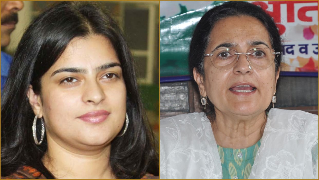 Shruti Choudhary did not attend taking over program of Congress due to Corona infection