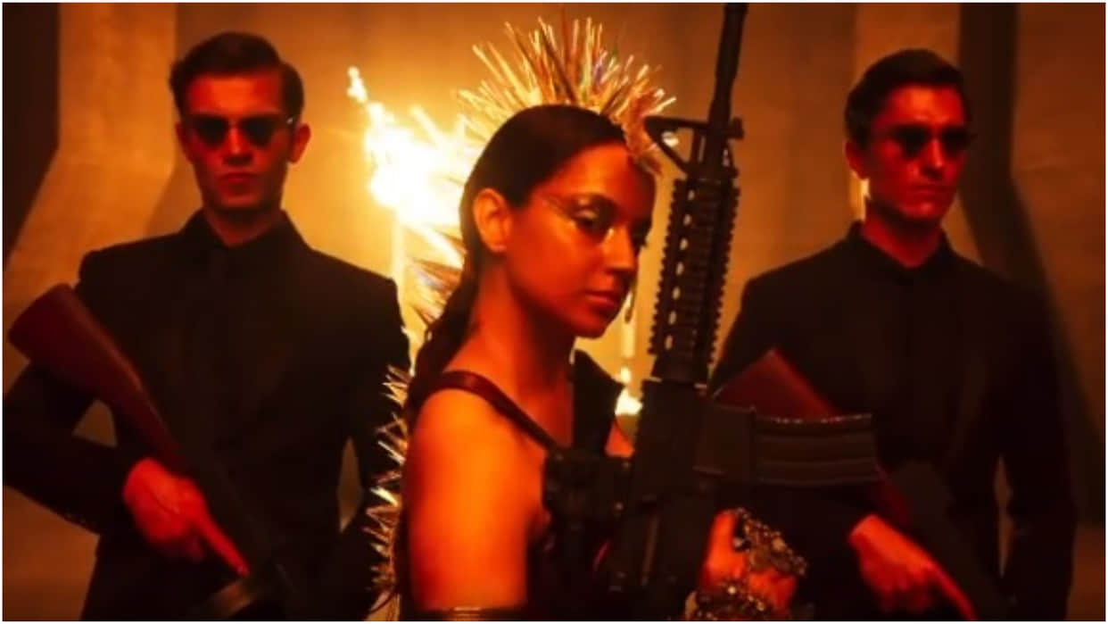 Kangana Ranaut Dhaakad Fisrt Song She is on fire will release tomorrow